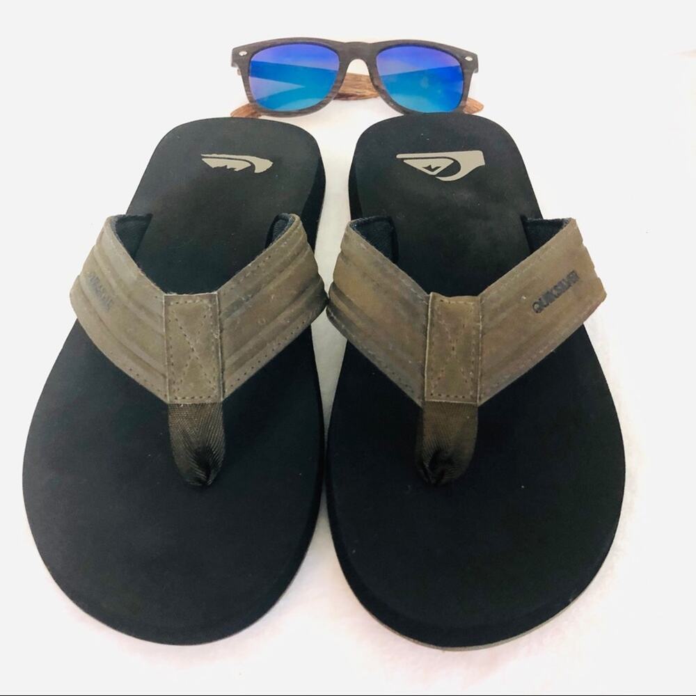 Quicksilver Flip Flop Sandals Size 8